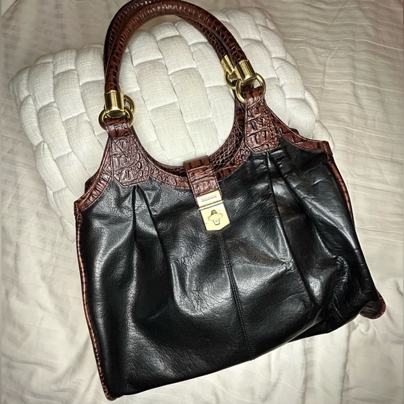 VTG Brahmin Hobo Shoulder Bag - Picture 1 of 8